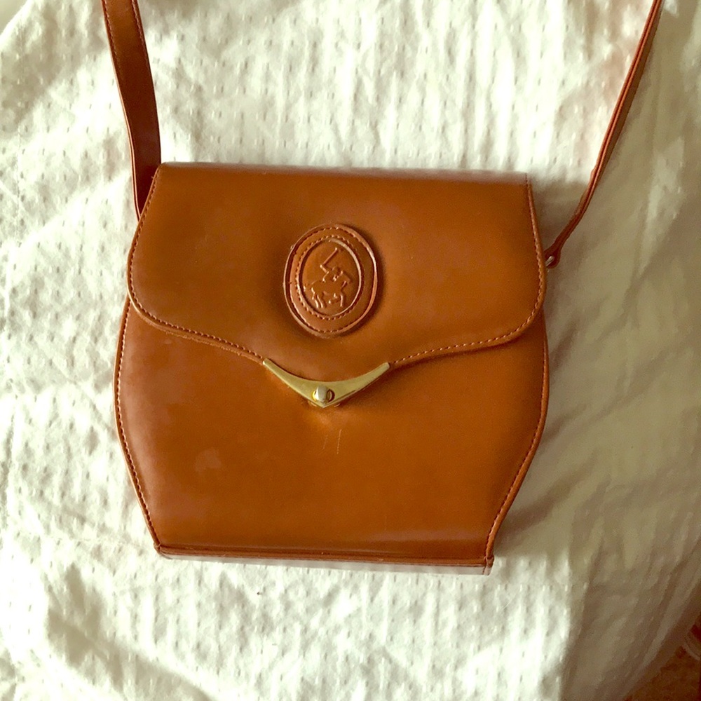 Brown over the shoulder purse , never used